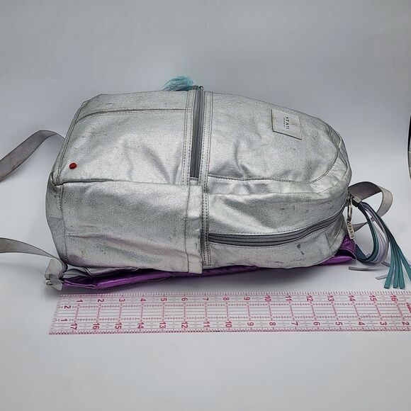 State Bags Kane Double Pocket Backpack Blue Metallic SOLD OUT - Picture 13 of 14